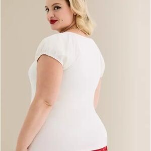 Torrid Foxy Retro Sweetheart Top